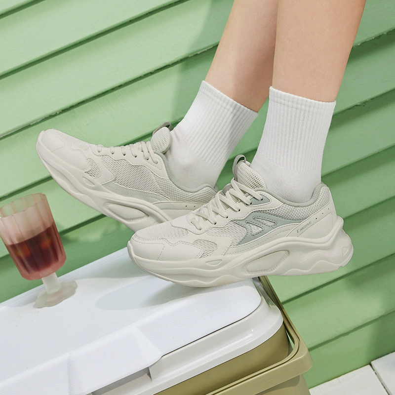 361 спортивная обувь для женщин, новинка лета 2025, сетчатая дышащая мягкая подошва, повседневная обувь для папы, кроссовки, женская обувь