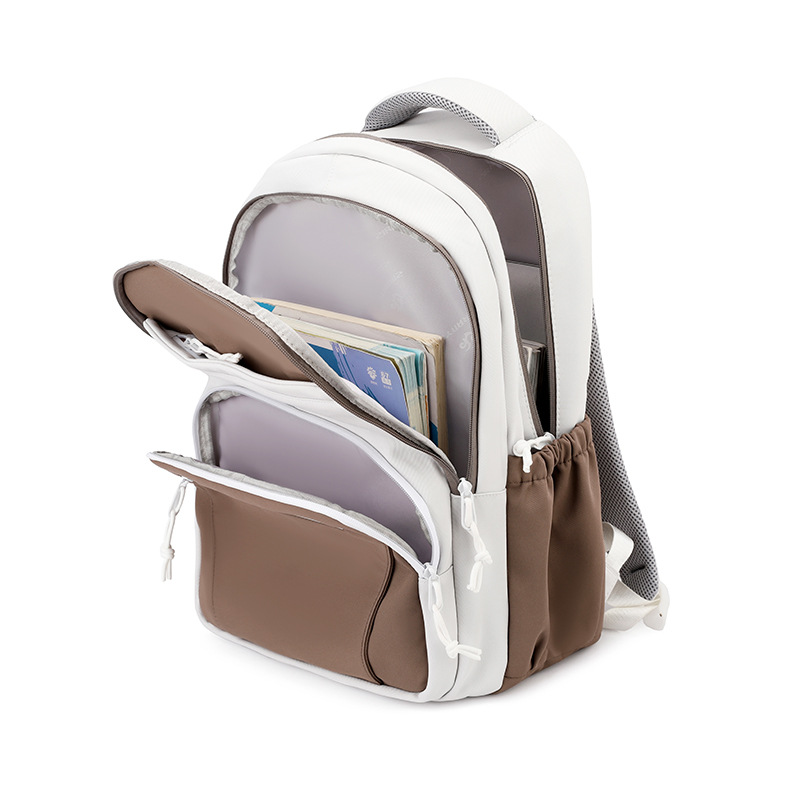 Mochila de pescado natural universitaria de mujeres simplista y hermosa gran capacidad mochila de alta calidad mayorista de alta calidad