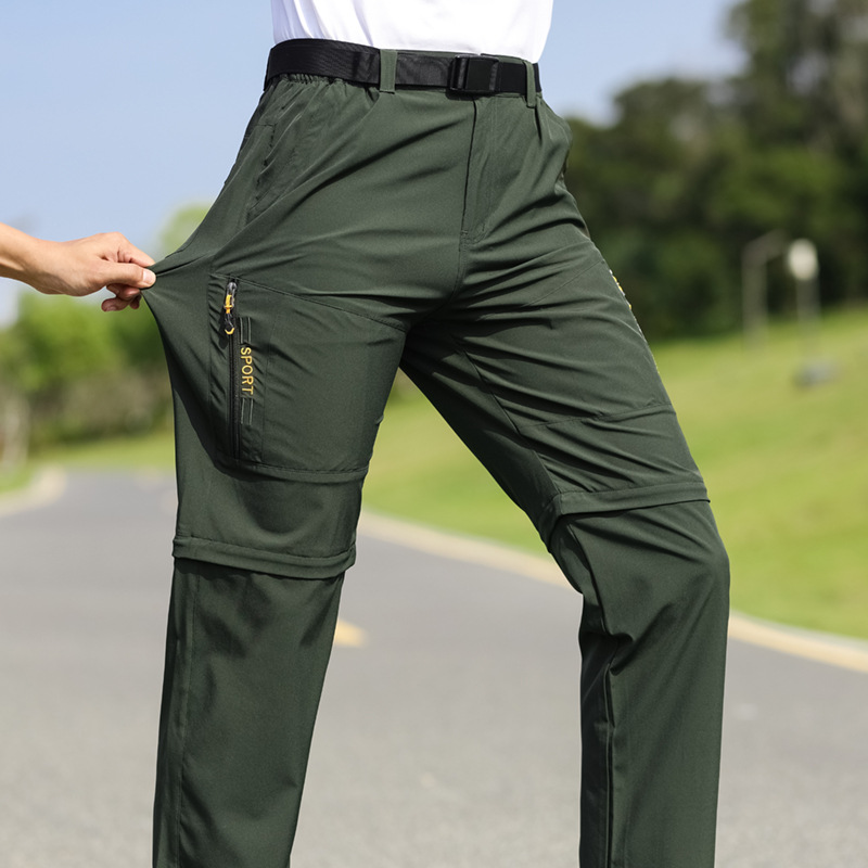 summer thin travel quick dry climbing trousers