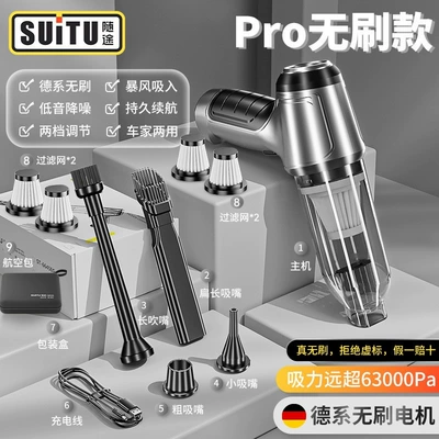 Suction Household Small Air Extraction | Tozsoranlar - brushless-silver-gray-4-filters-1-eva-bag