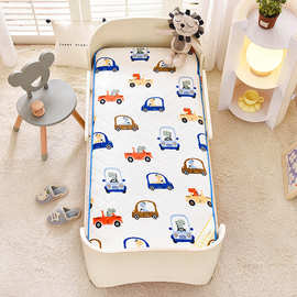 宝宝儿童幼儿园午睡床垫子夏季加厚婴儿床垫被小褥子两用135x55