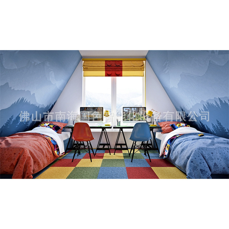 Foshan Triangle House lugar escénico vacaciones B & B tipo una villa móvil Hotel triángulo casa de madera B & B fábrica