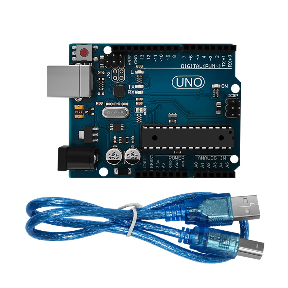 兼容 UNO R3开发板官方版本控制atmega328p单片机模块兼容UNO