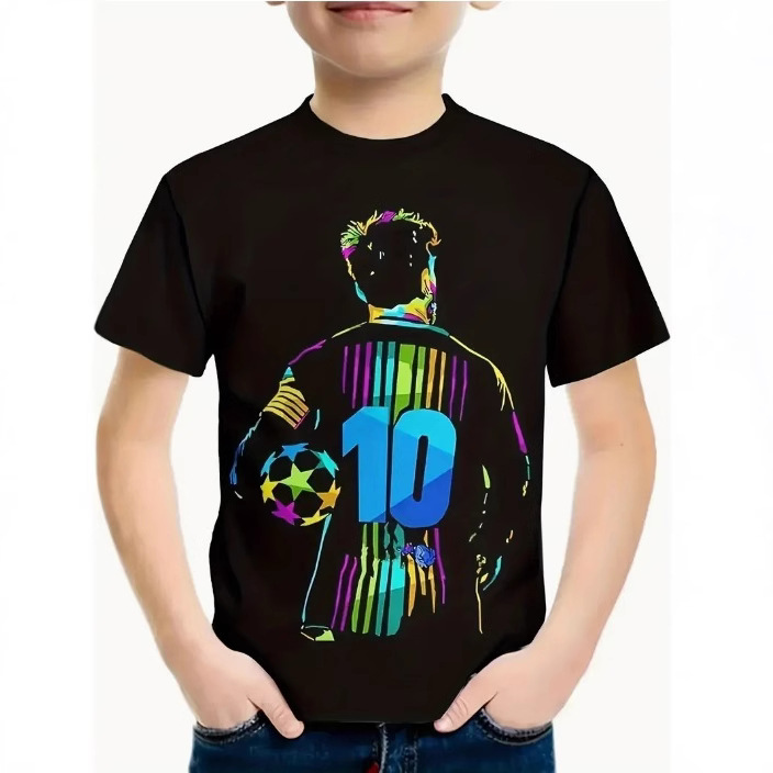 Fashionable football sports summer comfortable short sleeve T-shirt…