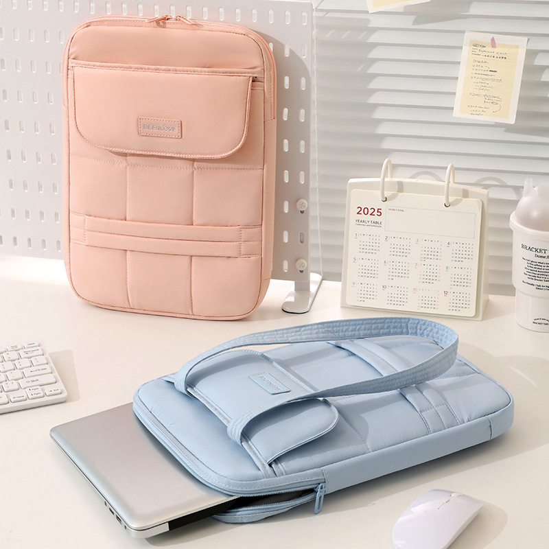 Runhui's New Dual-Purpose Cloud-Style Computer Bag, Laptop Bag, 13-14inch Single-Shoulder Laptop Sleeve Bag
