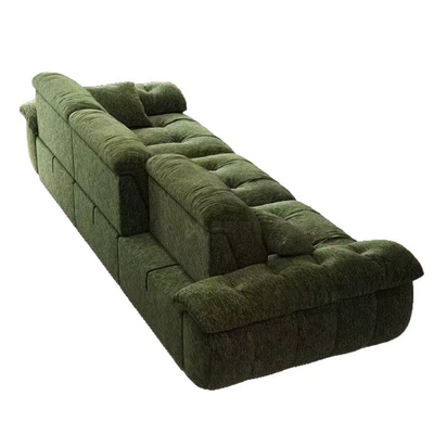 Electric car rear backrest: Chenille Cloud Sofa for