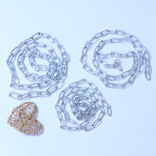 Galvanized chain, galvanized iron chain, lifting chain, hot-dip galvanized anchor chain, fence chain, stainless steel chain, fishing net chain