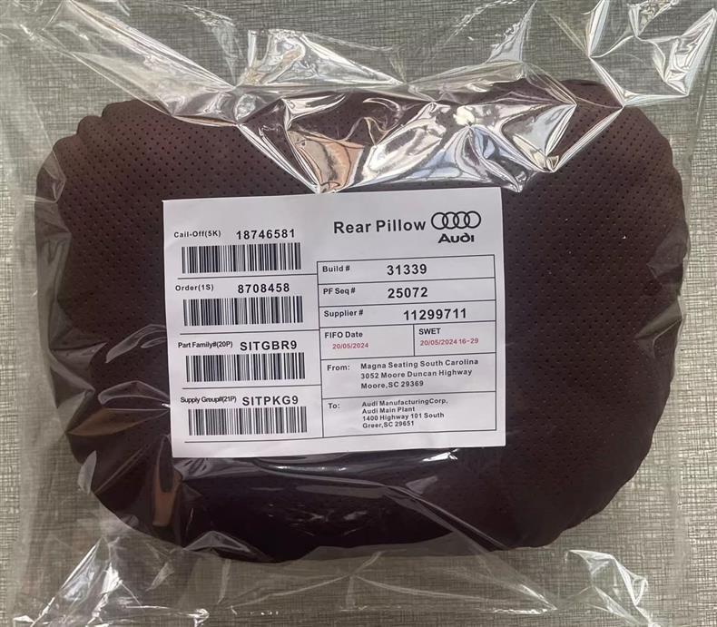 Audi Headrest Maybach Neck Pillow A3L/A4L/A5/A6L/Q3/Q5L/Q7 Car-Specific Protective Lumbar Support