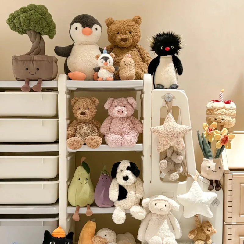 Jellycat Doll Collection Barcelona Bear Plush Toy with Complete Tags and Stamping, Penguin, Peanut Jellycat Doll Collection Barcelona Bear Plush Toy with Complete Tags and Stamping, Penguin, Peanut