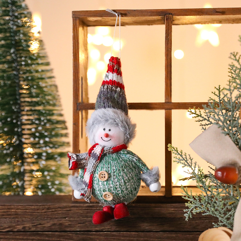 Kerst Heerlijk Eenvoudige Stijl Elanden Vakantie Festival Hangende Ornamenten Decoratieve Rekwisieten display picture 3