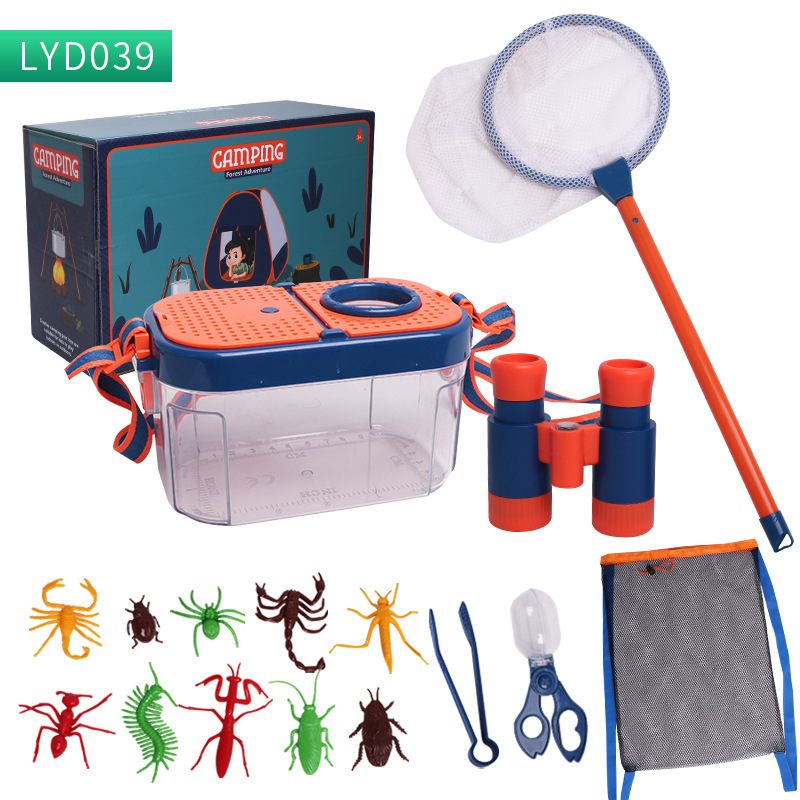 Juego de vajilla educativa para niños, para camping, picnic, con walkie-talkies, utensilios de cocina, para jugar al aire libre.