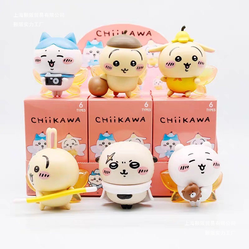 乌萨奇盲盒Chiikawa吉伊卡哇快乐伙伴系列手办桌面公仔摆件礼物|undefined