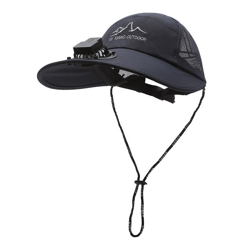 Sommer ny stor med vifte, bredbremmet fiskehatt for menn, utendørs solbeskyttelse og skyggelegging for kvinner_voghion.com