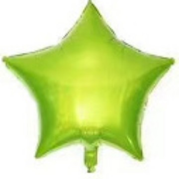 Placa ligera de 10 pulgadas en stock, estrella de cinco puntas, globo de película de aluminio, fiesta de cumpleaños, decoración de bodas, estrella, globo de papel de aluminio