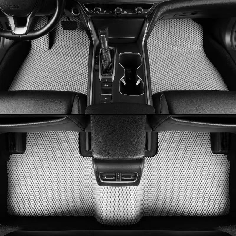 Eva Car Floor Mat Material Diamond-Shaped Hole High-Density Sheet Universal Mat Manufacturer Wholesale Non-Slip Export Exclusive Eva