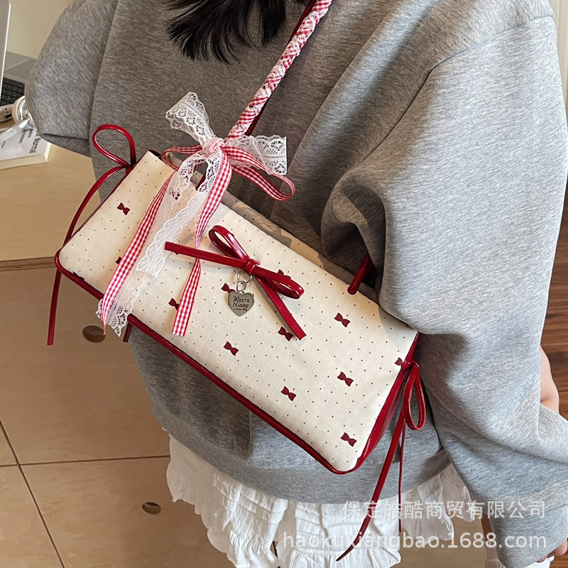 Women's Underarm Bag 2025 New Arrival Trendy High-End Commuter Shoulder Bag Fashion Versatile Baguette Handbag - Thumbnail 2