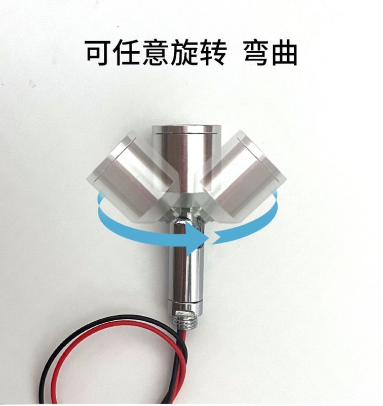 LED展柜灯头立柜射灯柜台灯珠宝射灯dc3V220v迷你1W3w24v小射灯|undefined