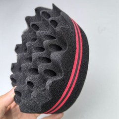 メーカー現物両面巻きスポンジ楕円形小波帯穴巻き器高密度高弾スポンジツール
