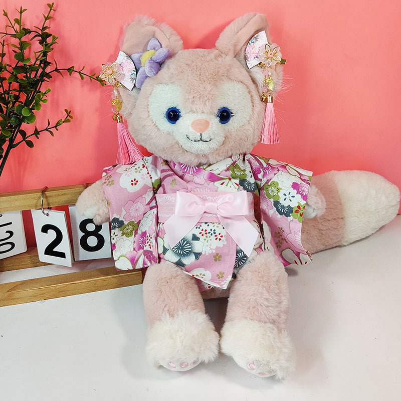 핑크 기모노 4종 세트