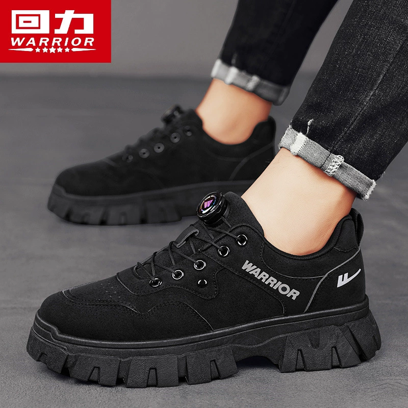 Воин, Мартенс, демисезонная обувь, мужские низкие ботинки для отдыха