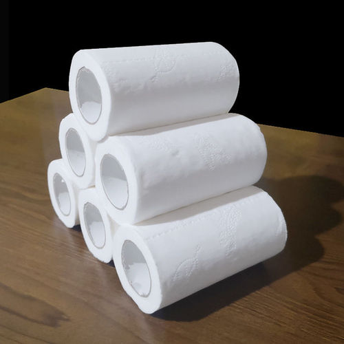 Wholesale small roll paper for hotels and hospitals, hollow-core toilet paper, toilet paper with cores, 25g, 30g, 40g