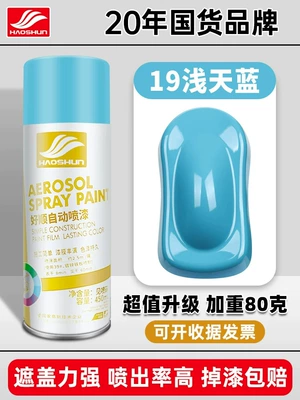 Avtomobil boyası: Paint Matte Black Paint That - light-sky-blue-450mlbottle
