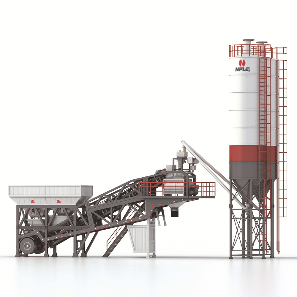 南方路机直销一体式移动搅拌站 混凝土拌合站 水稳拌合站 搅拌