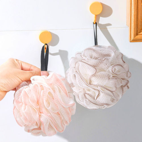 Bath bomb three-color flower bath ball, scrubbing bath cloth, bath large bubble bath flower bath ball, bathing