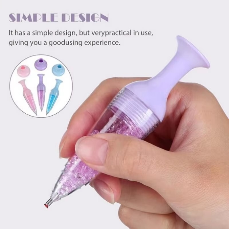 Diamond Painting Tools Embroidery Moaaic Point Drill Pen DIY Craft Diamond Art Cross Stitch Tool Vase Shape