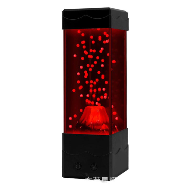 Трансграничный строгий отбор 9-дюймовых снежных гор, светодиодных красочных домашних, меняющих цвет, атмосферных ламп, лавовых снежных гор, настольных украшений, декоративных ламп