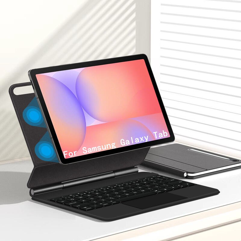 Magic Keyboard Is Suitable for Samsung Tablet Tab S10/S9+S8+S7Fe/Plus Backlit Keyboard S11U14.6