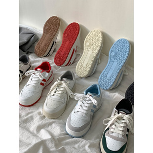 Yuanyi White Shoes for Women Ins Super Popular Versatile Casual Shoes for Women 2024 New Student Sports Sneakers Mis-701