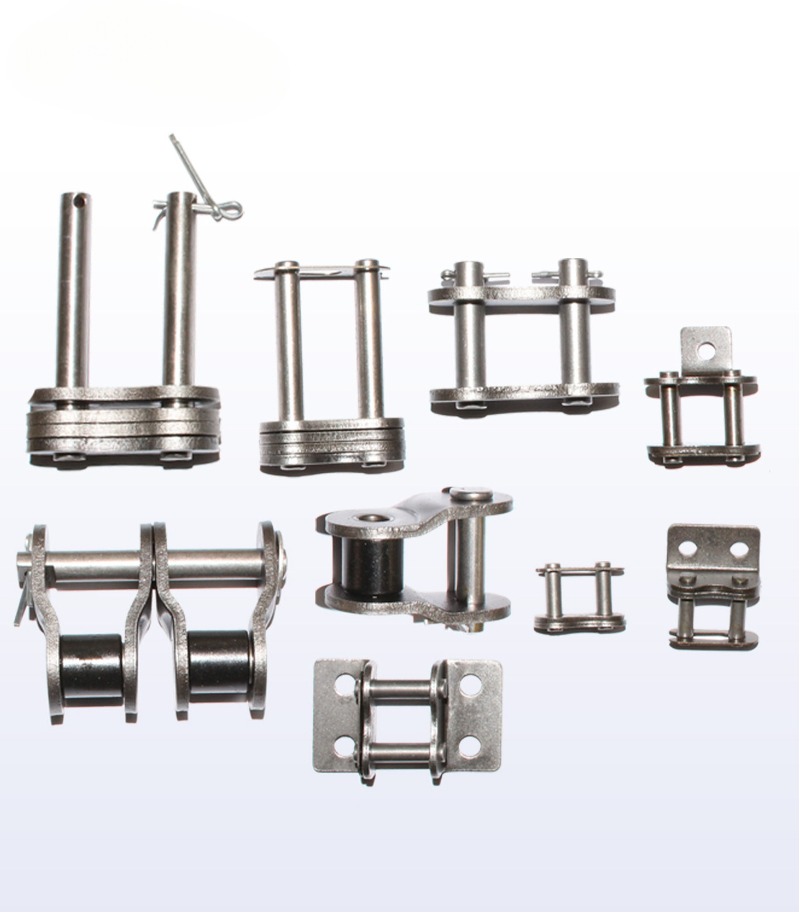 ♡工业链条接头2分3分06B4分08B5分10A6分12A1寸单双排滚子链接头