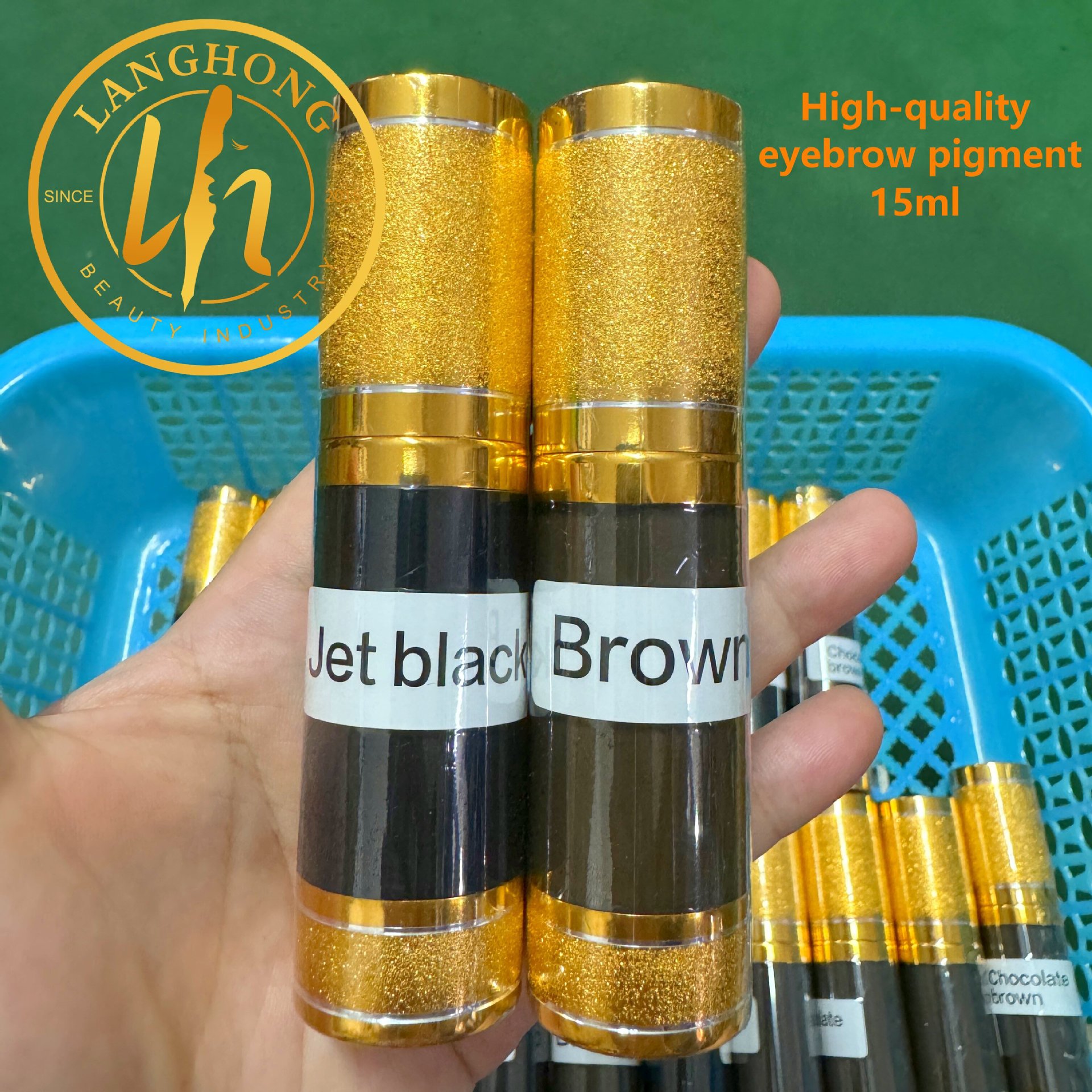 Africa Specializes in High-Quality 15ml Real-Person Tattoo Ink, Eyebrow Tattoo Color, Concentrated Pigment for Eyebrows, Eyes, and Lips