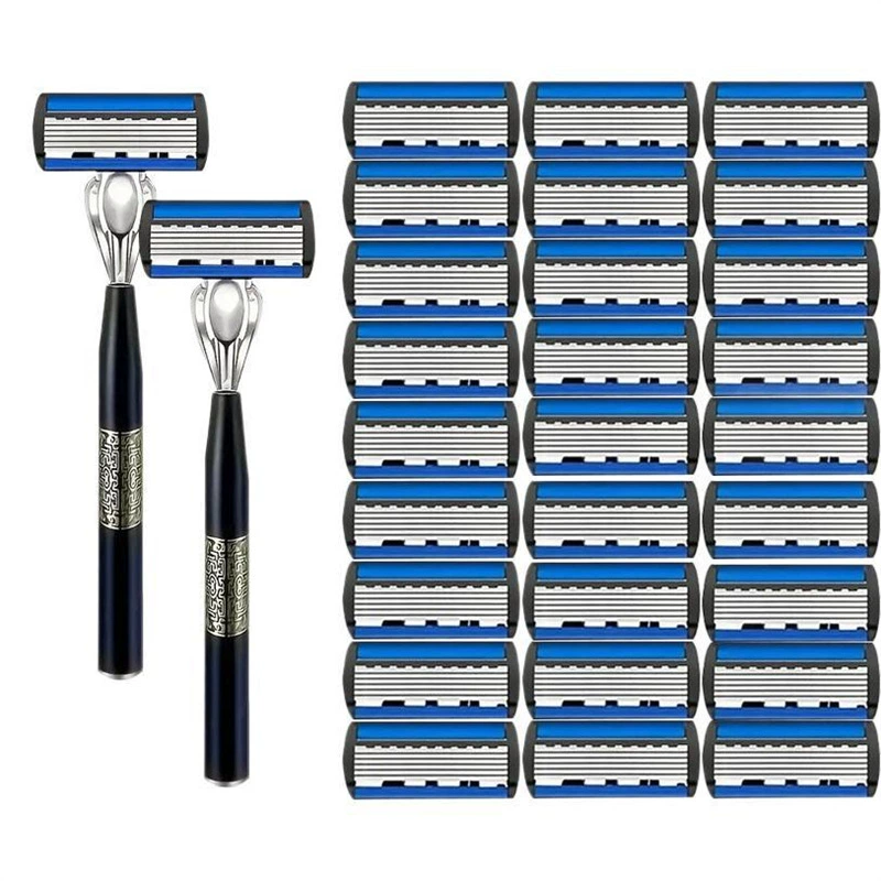 Razor, blade, 6 floors, 12 pieces