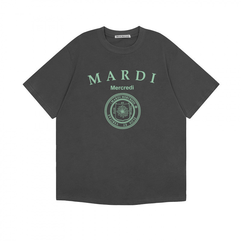 【カウンター品質】韓国マルディトレンドブランド半袖Tシャツリトルデイジードーマンプリントラウンドネックピュアコットンクロスボーダー|undefined