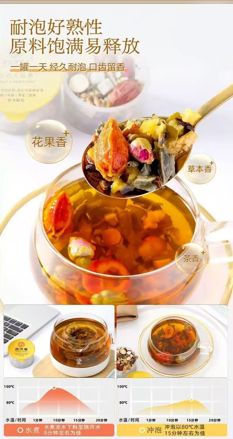 Winter Melon Lotus Leaf Tea Dong Gua He Ye Cold Brew Herbal Tea 15g x 15 Cans Sugar Free quality and texture