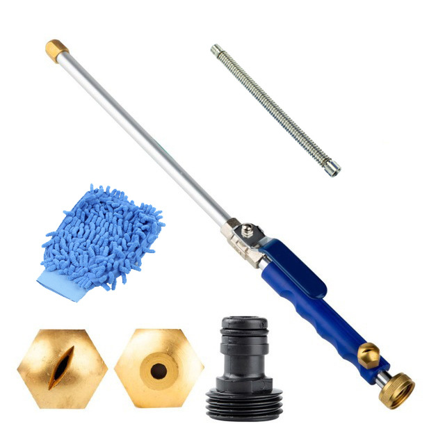 Water jet亚马逊跨境爆款高压清洗车水枪TV洗消水枪长杆浇花园林