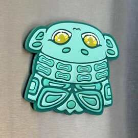 PVC软胶冰箱 创意卡通3D立体滴胶磁性冰箱贴博物馆冰箱贴定制来图
