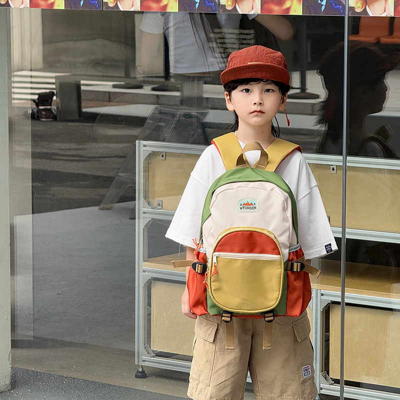 Mochila de moda coreana para niños y niñas, mochila de alta capacidad para estudiantes de escuela primaria, nueva mochila para niños de comercio exterior