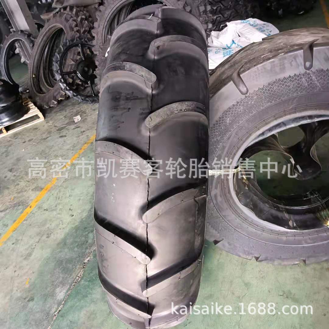 防晒防老化喷灌机轮胎14.9-24人字灌溉胎平胎细花灌溉设备