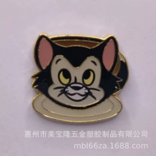 金属徽章定制动漫卡通滴胶烤漆夜光闪粉景点纪念胸牌公益大型活动