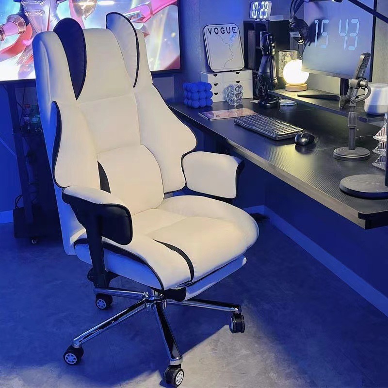 silla de oficina silla de computadora de ocio silla de computadora de ocio silla de computadora de reclinación ajustable y giratoria
