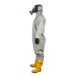 Aofeng FH-WPB Type Chemical Protection Clothing, Flame Retardant Clothing, Acid and Alkali Resistant Clothing, Semi-enclosed Acid-proof Clothing, Chemical-proof Clothing
