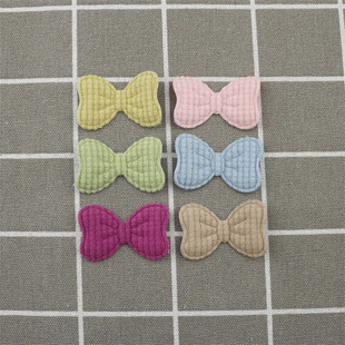 4cm Fabric Butterfly Festival Jewelry Accessories DIY Hair Accessories Accessories Materials Clothing Plush Toys Decorative Accessories