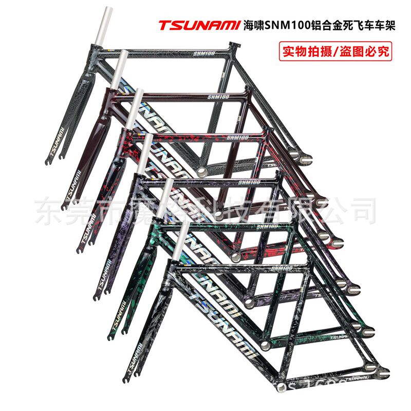 genuine goods Tsunami TSUNAMI Speed Nami SNM100 Aluminum Alloy Dead Speed Frame 700C Field Racing Frame