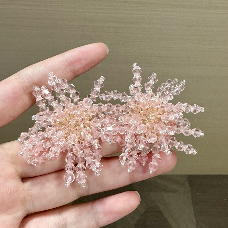 超仙氛围感精致粉色甜美灵动百搭耳饰气质爆款高级上档次通勤耳坠|undefined