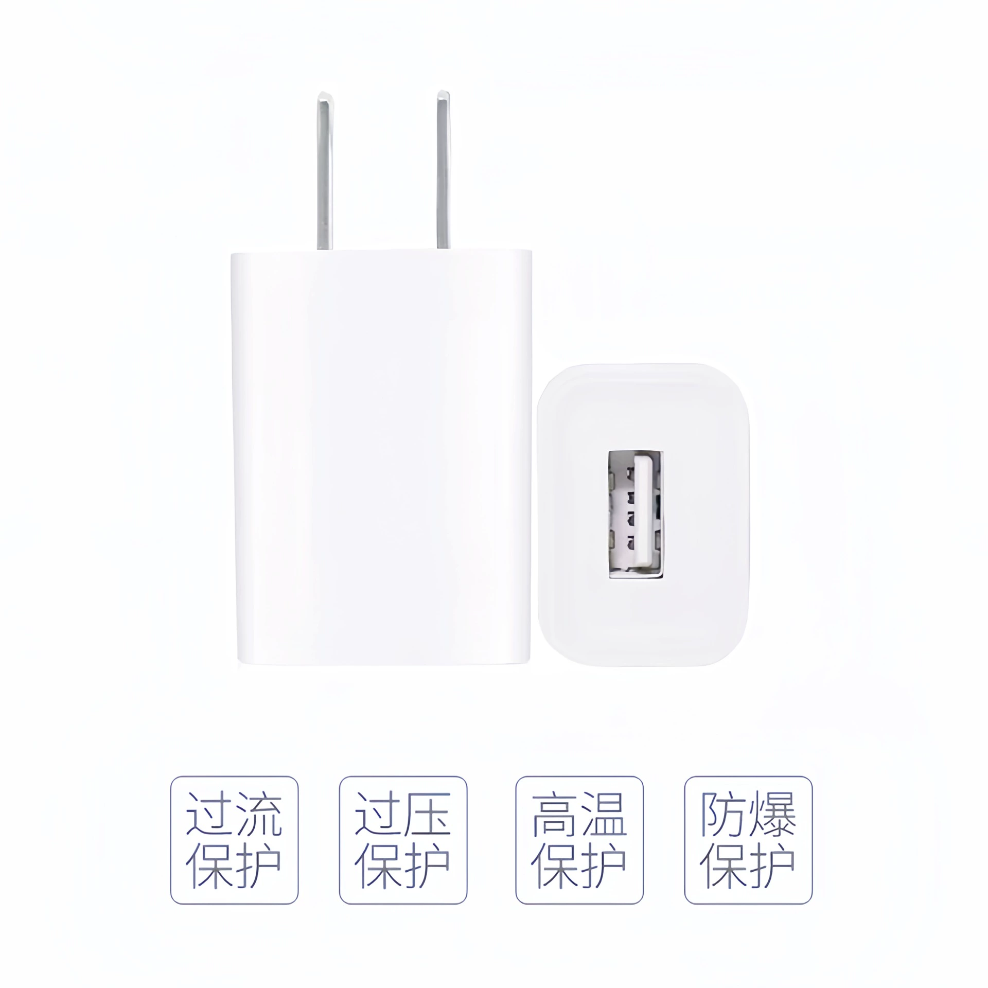 Xiaomi, компактное зарядное устройство, совместимая зарядка мобильного, 5 В, 1 А