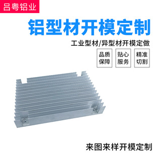 Industrial Aluminum Profile Extrusion Cnc Aluminum Extrusion Flat Plate Fine Tooth Radiator Profile Anodizing Processing