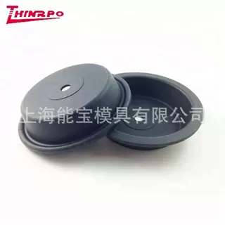 上海能宝模具 工程机械用黑色橡胶零部件 非标可定橡胶异形件